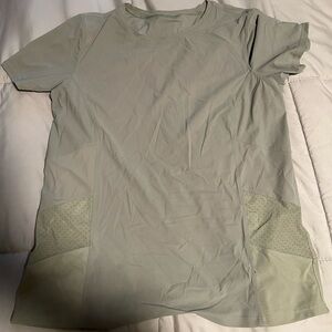 Lululemon grey sage size 6 workout shirt